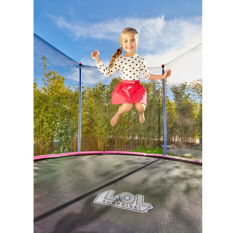 Little Tikes 12' Round Backyard Trampoline with Safety Enclosure